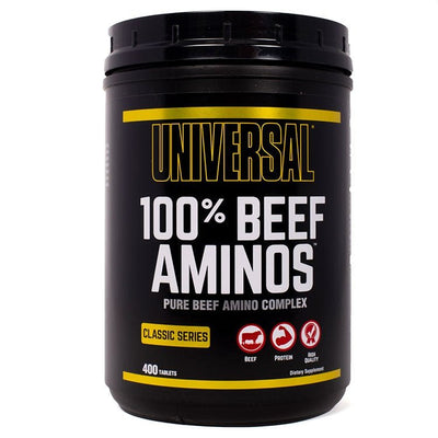 Universal 100% Beef Aminos - 400 Tabletten - MRM-BODY