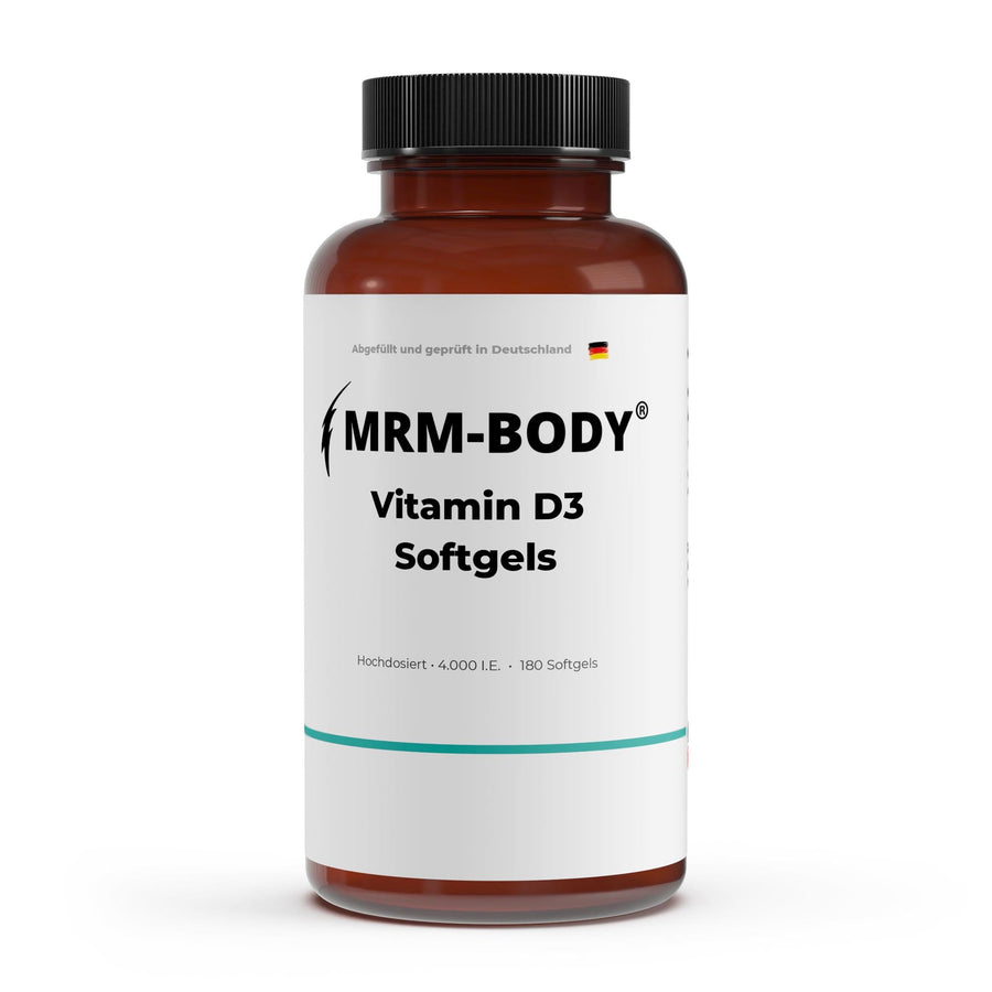 Vitamin D3 4.000 IE - 180 Softgels - MRM - BODY