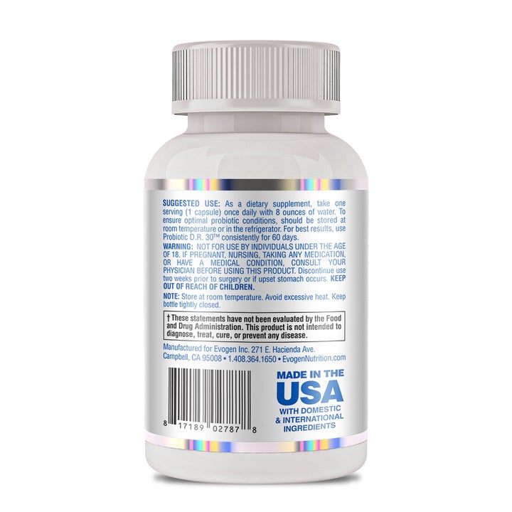 EVOGEN  PROBIOTIC D.R. 30