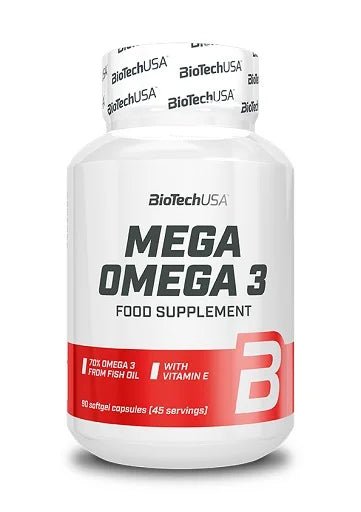 BioTech Mega Omega 3, 90 Kapseln - MRM-BODY