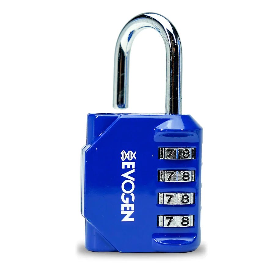 Classic 4 Digit Code Lock Blue - MRM-BODY