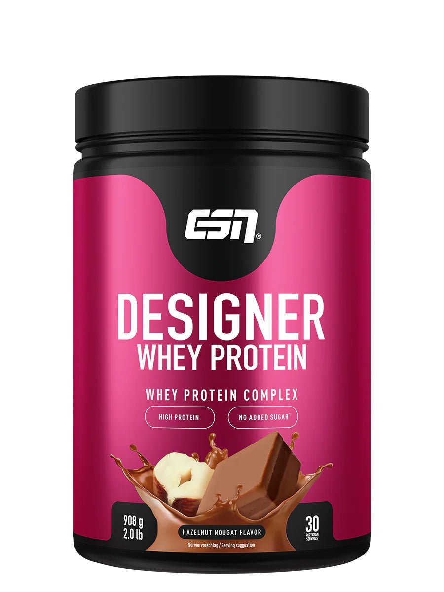 ESN Designer Whey 908g Dose - Hazelnut Nougat - MRM - BODY