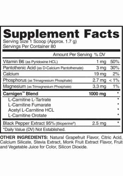 EVOGEN CARNIGEN NATURALS - Mandarin Orange - MRM-BODY