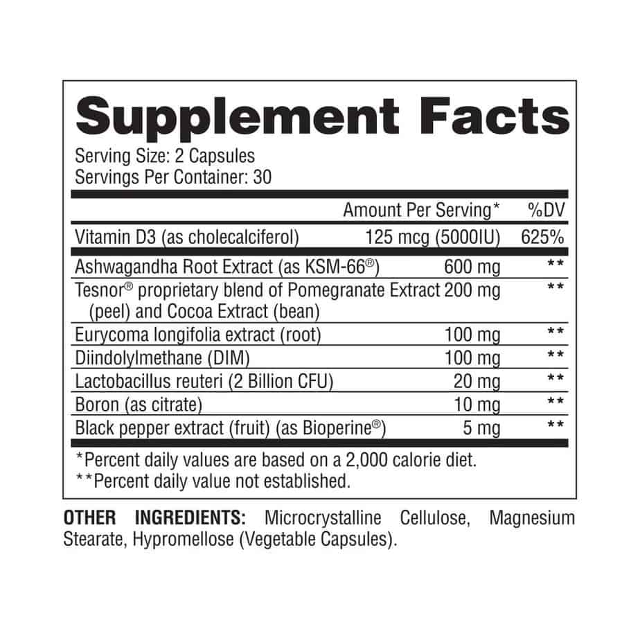 EVOGEN EVOBOOST T - ELITE TESTOSTERONE BOOSTER - MRM - BODY