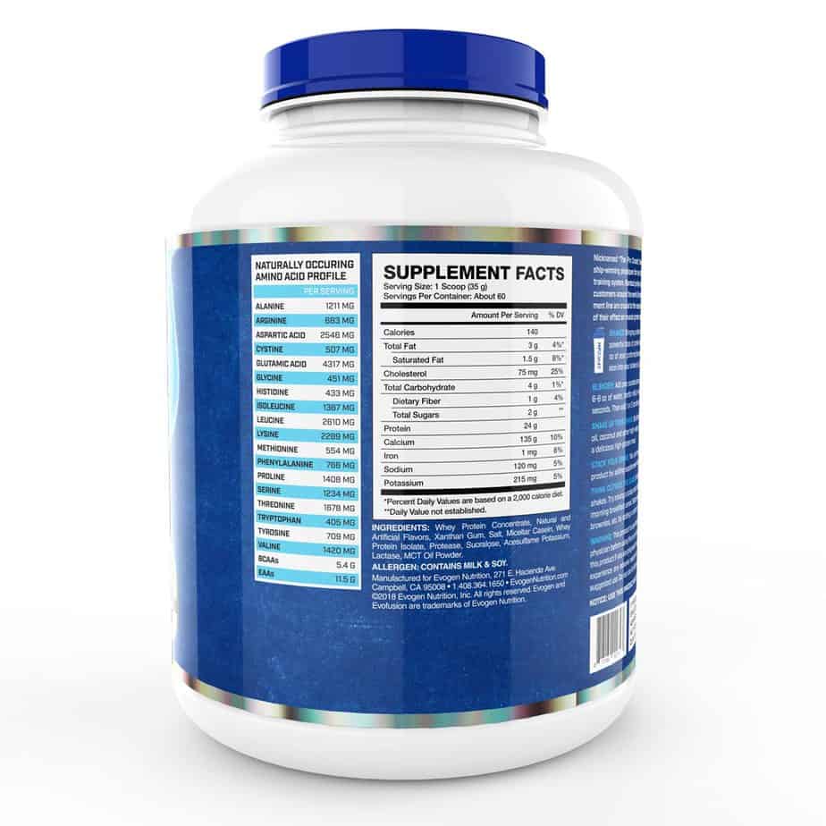 EVOGEN Evofusion - Chocolate Shake ( 60 Portionen ) - MRM - BODY