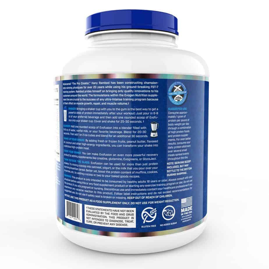 EVOGEN Evofusion - Chocolate Shake ( 60 Portionen ) - MRM - BODY