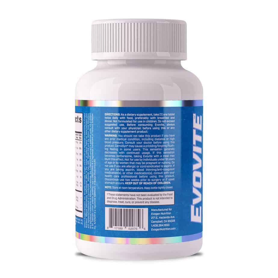 EVOGEN EVOVITE - 60 Tabletten - MRM - BODY