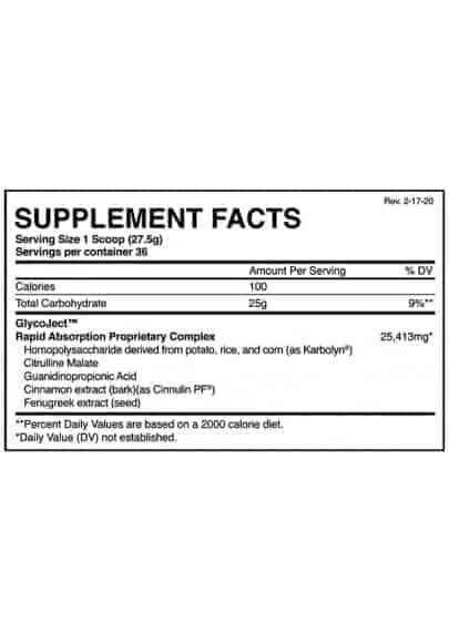 Evogen GlycoJect - UNFLAVORED ( 38 Portionen ) - MRM - BODY