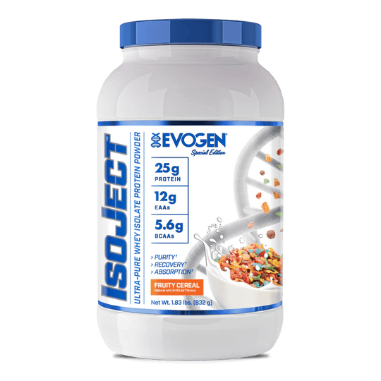 EVOGEN ISOJECT ca. 1 KG - Chocolate ( 28 Portionen ) - MRM - BODY