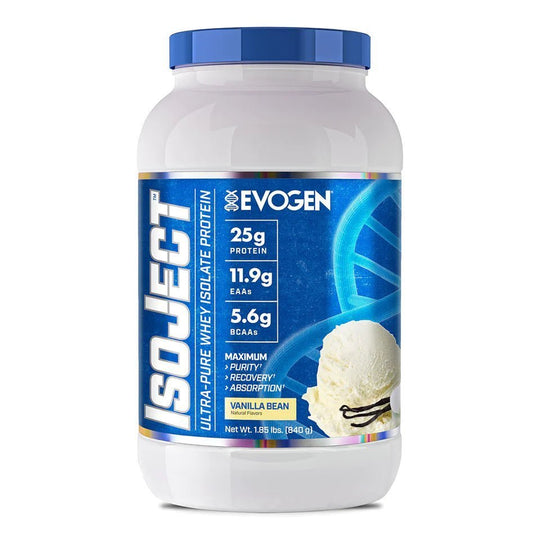 EVOGEN ISOJECT ca. 1 KG - Vanilla Bean ( 28 Portionen ) - MRM - BODY