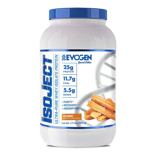 EVOGEN ISOJECT ca. 1 KG - Churro ( 26 Portionen ) - MRM - BODY