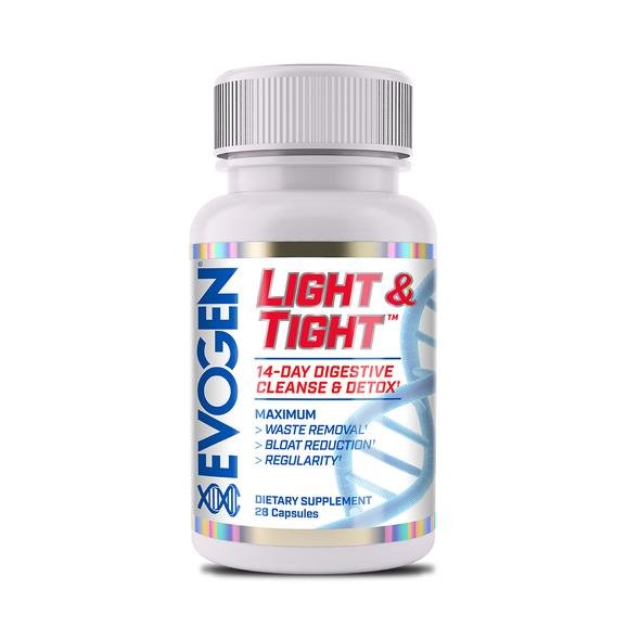 EVOGEN LIGHT & TIGHT - 14 DAY DIGESTIVE CLEANSE & DETOX - MRM-BODY