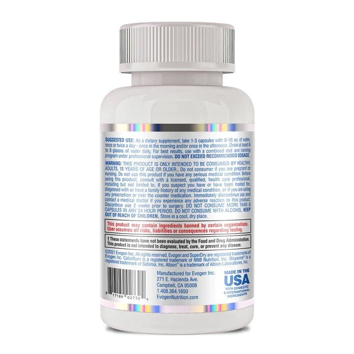 EVOGEN SUPER DRY - PREMIUM WATER LOSS MATRIX - MRM - BODY