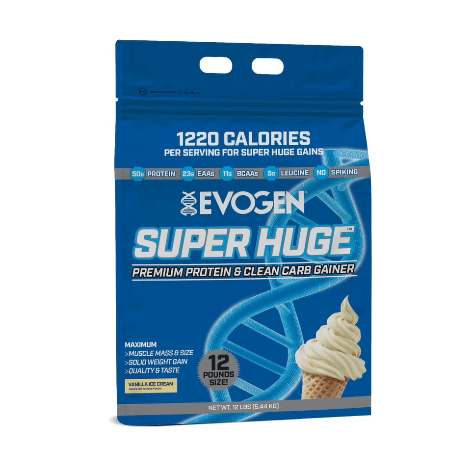 EVOGEN Super Huge Mass Gainer - Vanilla Ice Cream - MRM - BODY