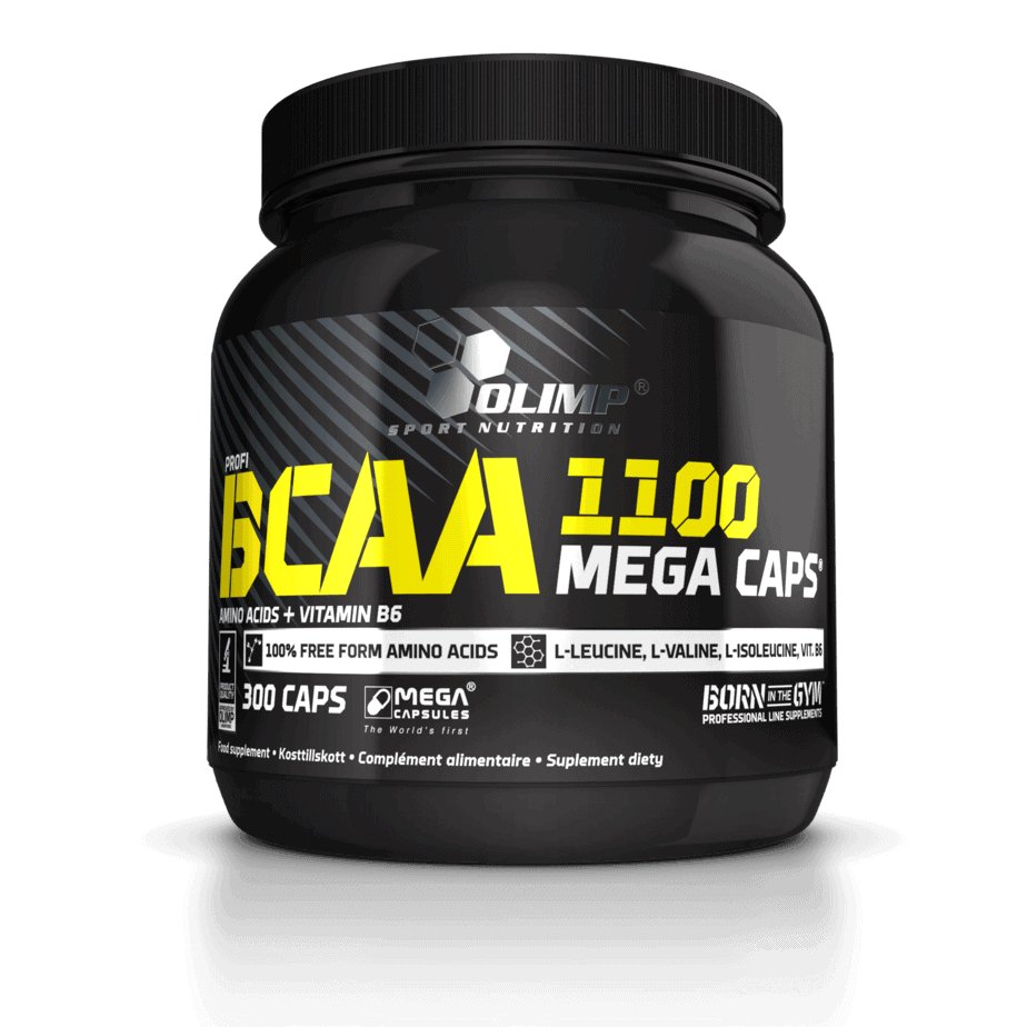 Olimp BCAA 1100 Mega Caps - 300 Kapseln - MRM-BODY