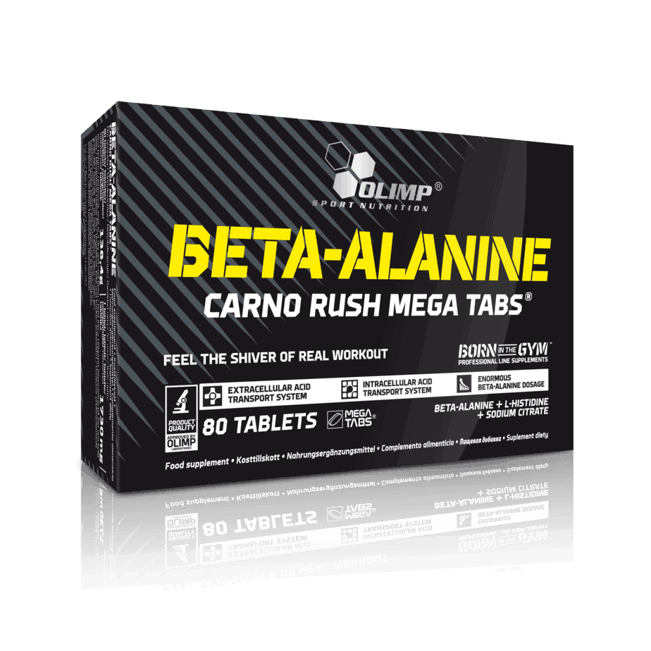 Olimp Beta-Alanin Carno Rush Mega Tabs - 80 Tabletten - MRM-BODY