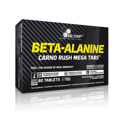 Olimp Beta-Alanin Carno Rush Mega Tabs - 80 Tabletten - MRM-BODY