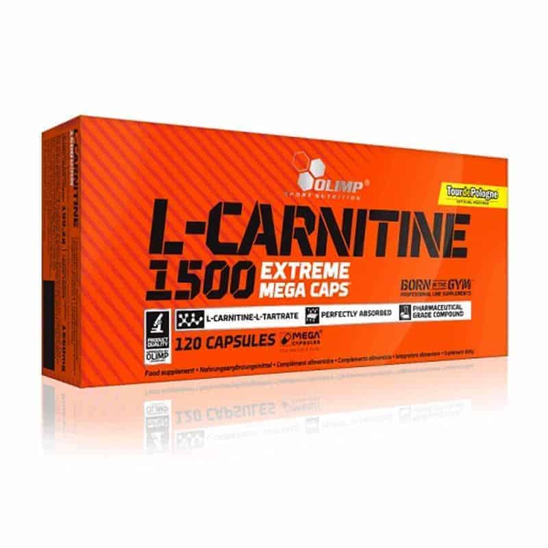 Olimp L-Carnitine 1500 Extreme Mega Caps - 120 Kapseln - MRM-BODY