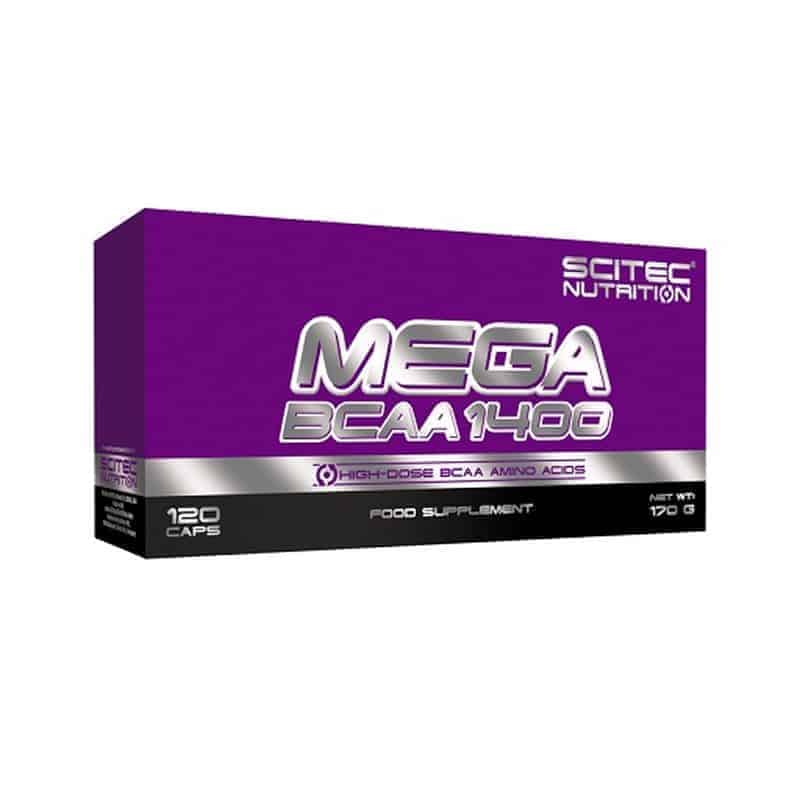 Scitec Mega BCAA 1400 - 120 Kapseln - MRM-BODY