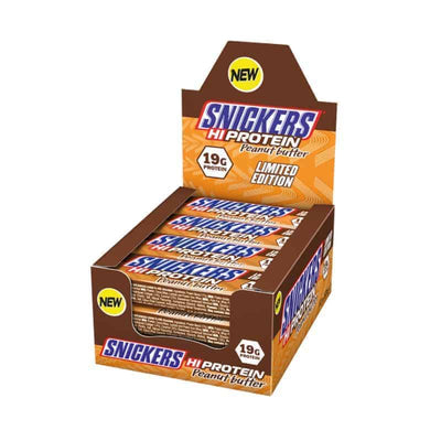 Snickers Hi-Protein Bars Limited Edition - 12x57 - Peanut Butter - MRM-BODY