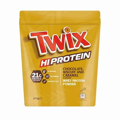 Twix Hi Protein Powder 875g - Choco Biscuit and Caramel - MRM-BODY