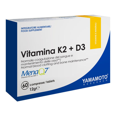 Vitamina K2 + D3 MenaQ7® 60 Tabletten - MRM-BODY